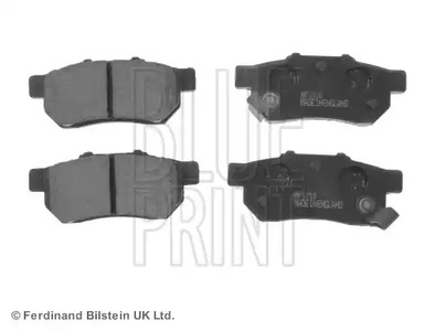 Тормозные колодки дисковые BLUE PRINT ADH24286