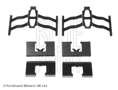 Комплектующие колодки дискового тормоза BLUE PRINT ADH248600