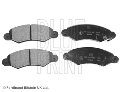 Комплект тормозных колодок дискового тормоза BLUE PRINT ADK84228