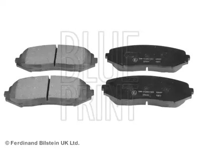 Комплект тормозных колодок дискового тормоз BLUE PRINT ADK84234