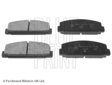 Комплект тормозных колодок дискового тормоз BLUE PRINT ADM54248