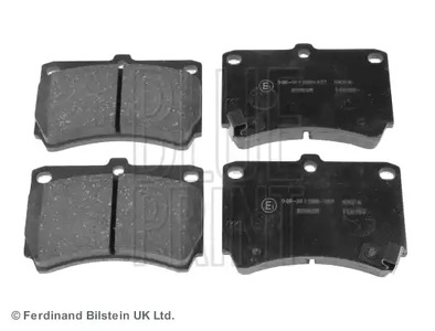 Комплект тормозных колодок дискового тормоз BLUE PRINT ADM54249