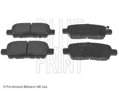 Комплект тормозных колодок дискового тормоз BLUE PRINT ADN142113