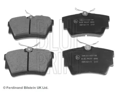 Комплект тормозных колодок дискового тормоз BLUE PRINT ADN142119