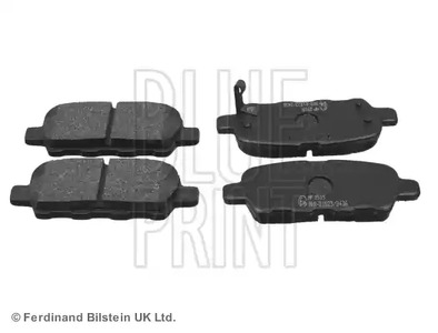 Комплект тормозных колодок дискового тормоза BLUE PRINT ADN142137
