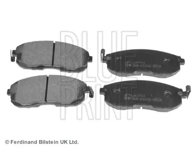 Комплект тормозных колодок дискового тормоз BLUE PRINT ADN142140