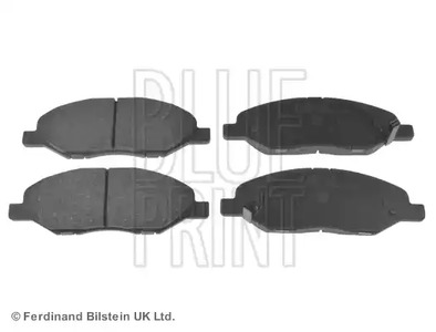 Колодки тормозные дисковые BLUE PRINT ADN142173