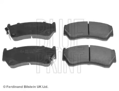Комплект тормозных колодок дискового тормоза BLUE PRINT ADN14285