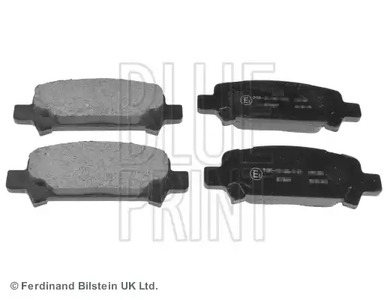 Комплект тормозных колодок дискового тормоз BLUE PRINT ADS74219