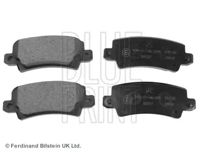 Комплект тормозных колодок дискового тормоз BLUE PRINT ADT342131