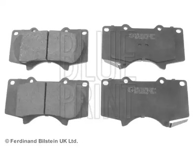 Комплект тормозных колодок дискового тормоза BLUE PRINT ADT342142
