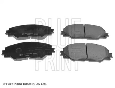 Комплект тормозных колодок дискового тормоз BLUE PRINT ADT342162