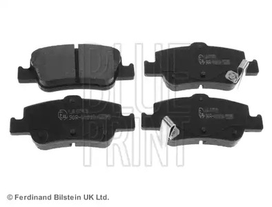 Комплект тормозных колодок дискового тормоза BLUE PRINT ADT342173