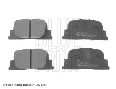Комплект тормозных колодок дискового тормоз BLUE PRINT ADT342179