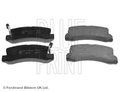 Комплект тормозных колодок дискового тормоз BLUE PRINT ADT34284