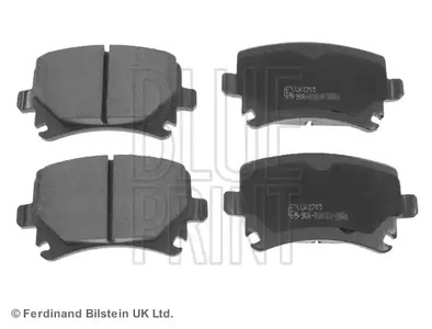 Комплект тормозных колодок дискового тормоз BLUE PRINT ADV184205