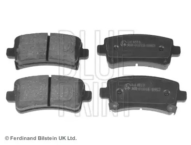 Комплект тормозных колодок дискового тормоз BLUE PRINT ADW194206
