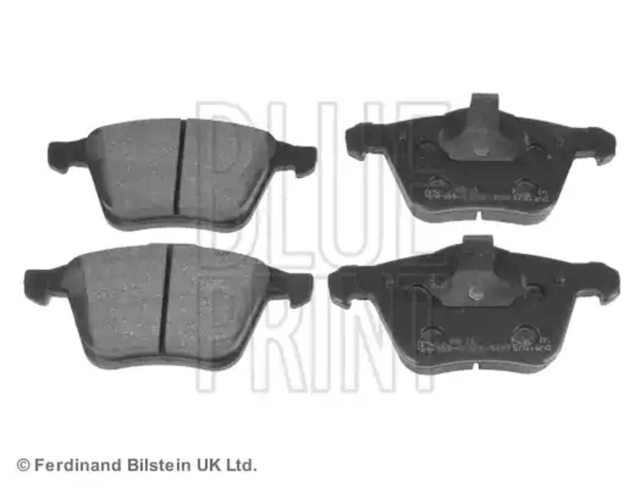 К-т дисков. тормоз. колодок BLUE PRINT ADF124206