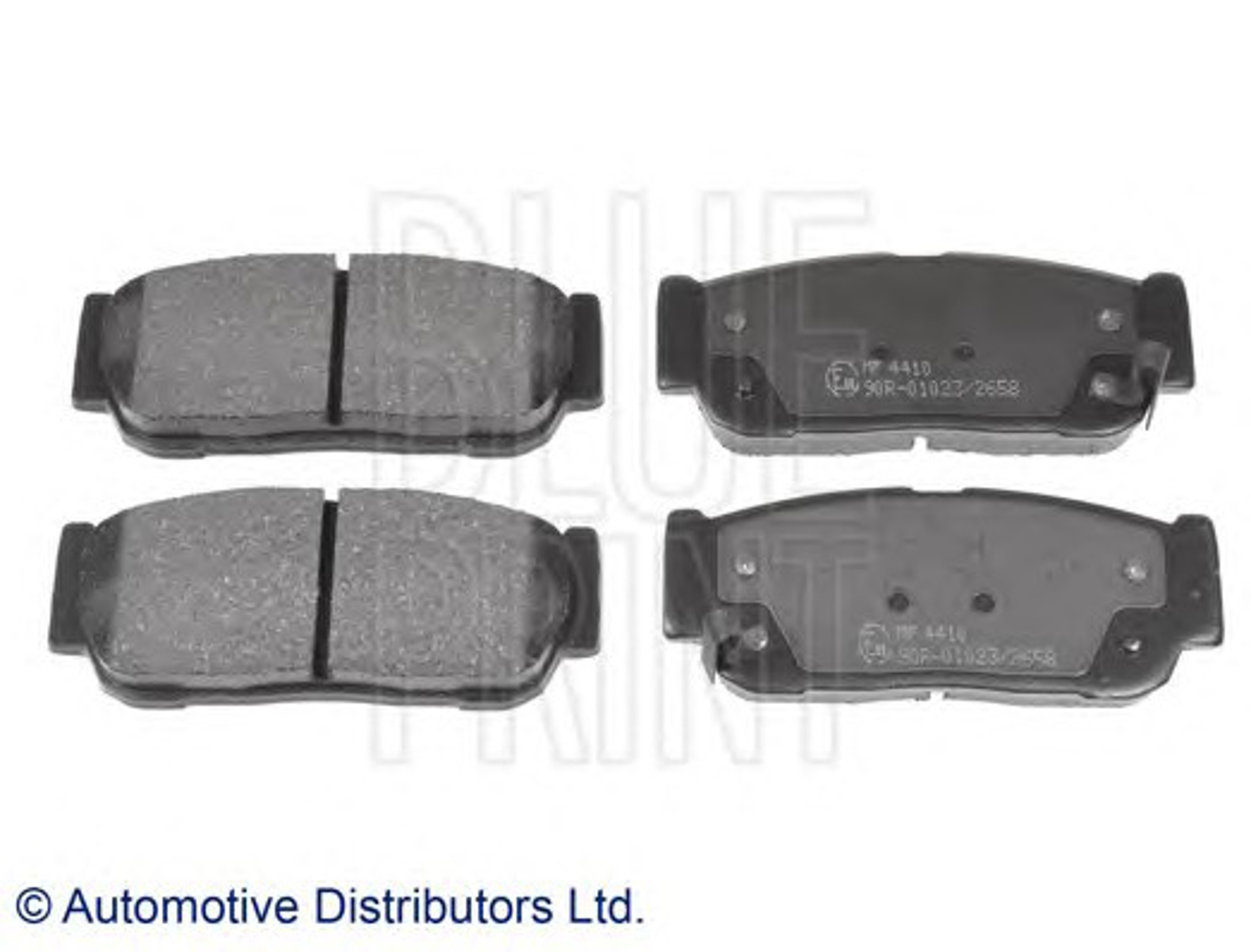 Колодки тормозные дисковые BLUE PRINT ADG042111