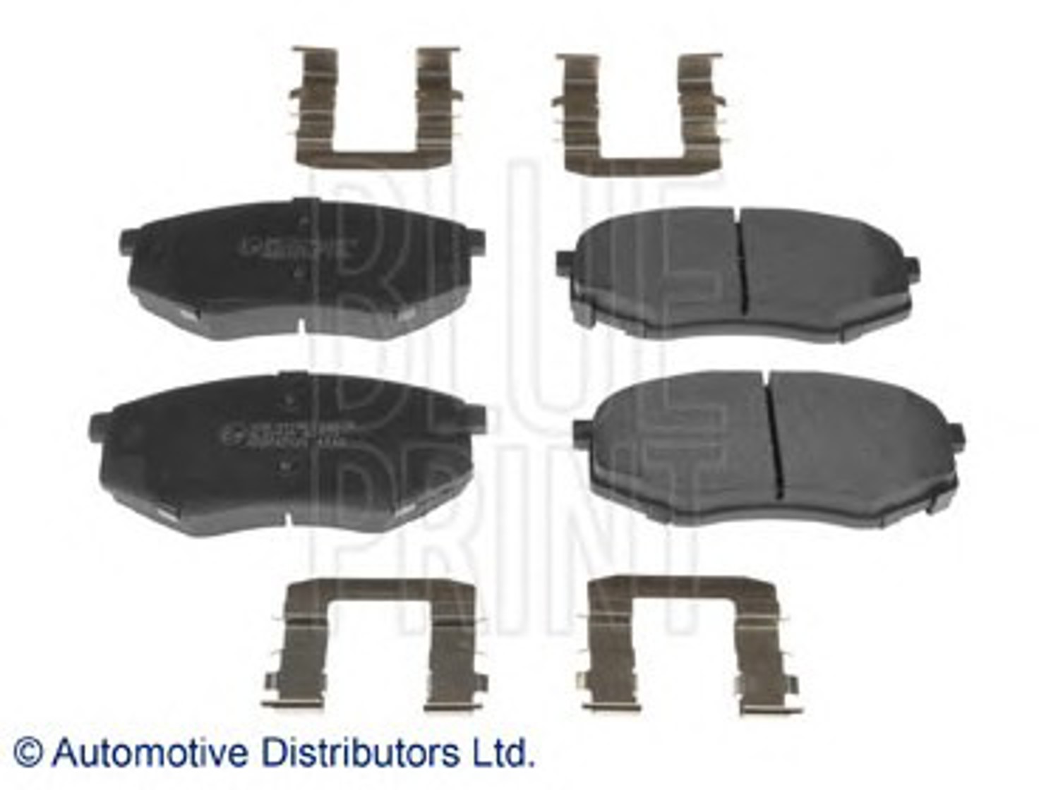 Колодки тормозные дисковые BLUE PRINT ADG042125