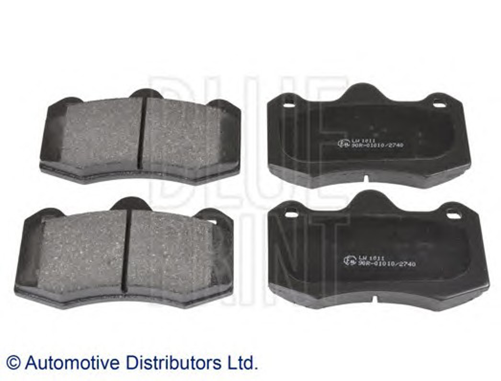 Колодки тормозные дисковые BLUE PRINT ADV184220
