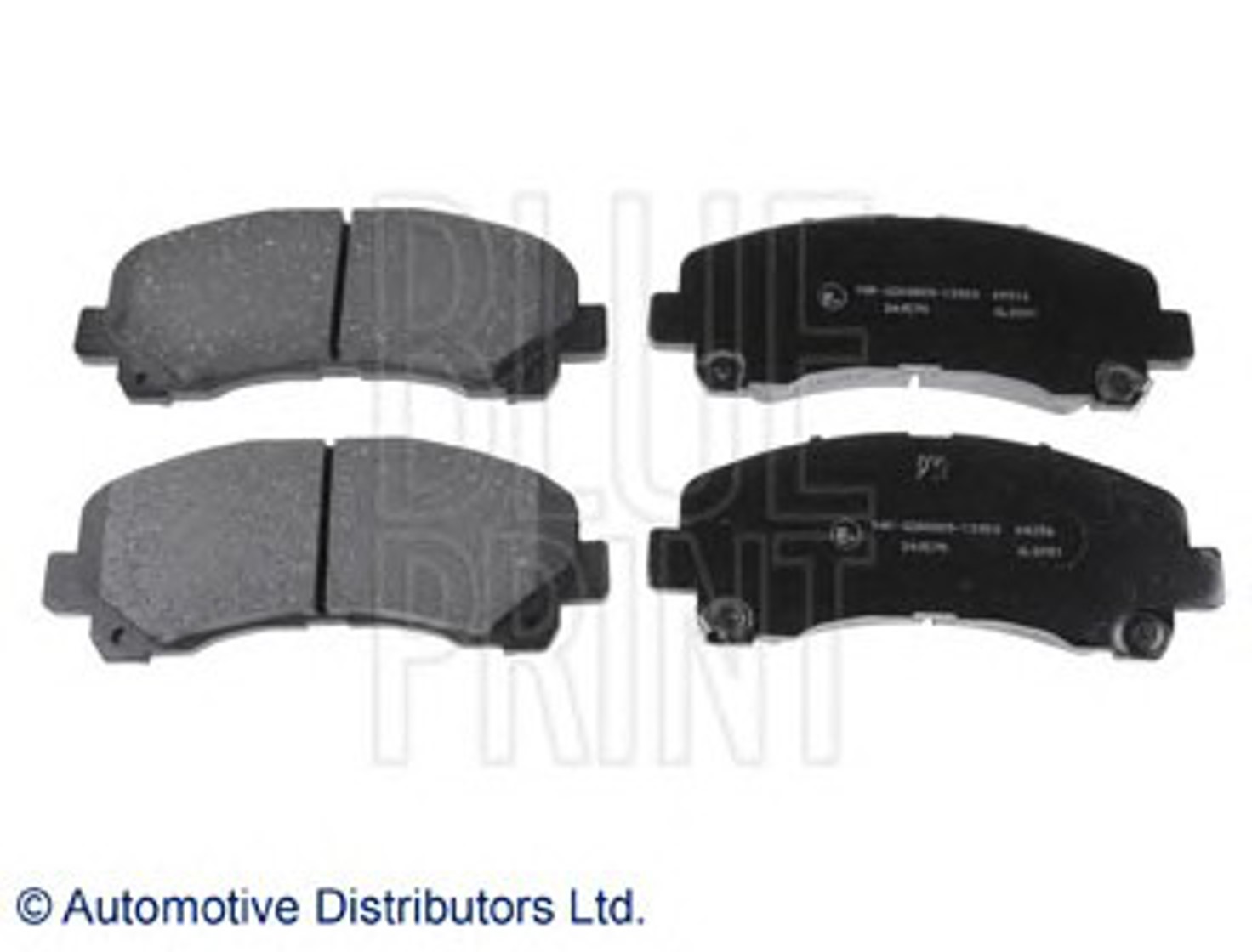 Колодки тормозные дисковые BLUE PRINT ADZ94237