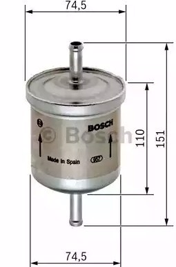 Топливный фильтр BOSCH 0 450 905 275