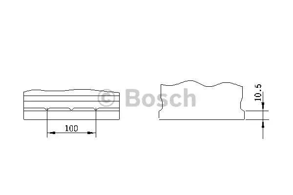 Стартерная аккумуляторная батарея BOSCH 0092S40300