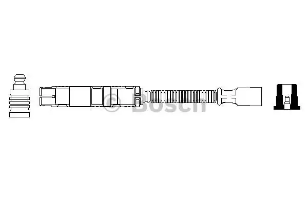 Провод зажигания BOSCH 0356912950