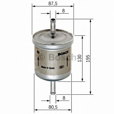 Фильтр топливный BOSCH 0450905216