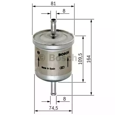 Топливный фильтр BOSCH 0 450 905 264