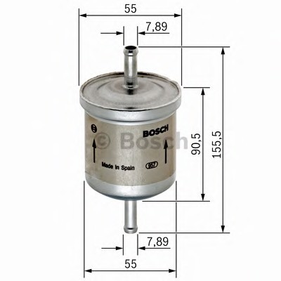 Топливный фильтр BOSCH 0450905316