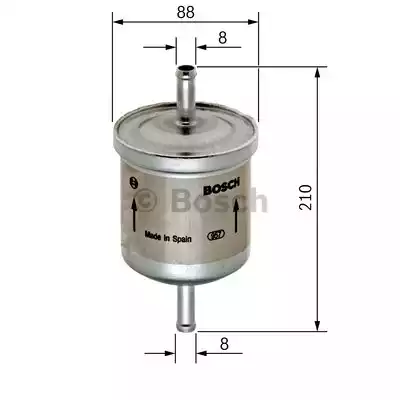 Топливный фильтр BOSCH 0450905908