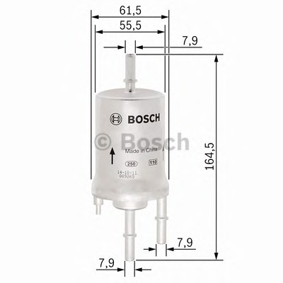 Топливный фильтр BOSCH 0450905959
