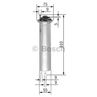 Топливный фильтр BOSCH 0 450 905 960