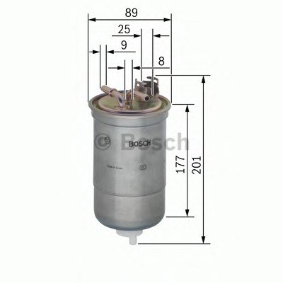 Топливный фильтр BOSCH 0 450 906 295