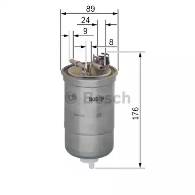 Топливный фильтр BOSCH 0450906437