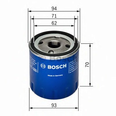 Масляный фильтр BOSCH 0451103093