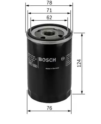 Масляный фильтр BOSCH 0 451 103 105