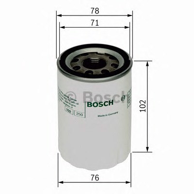 Масляный фильтр BOSCH 0451103109