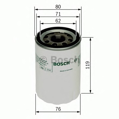 Масляный фильтр BOSCH 0 451 103 335