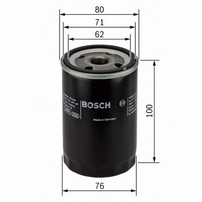 Масляный фильтр BOSCH 0451103350