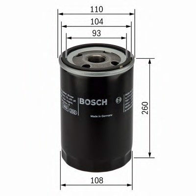 Масляный фильтр BOSCH 0451104010