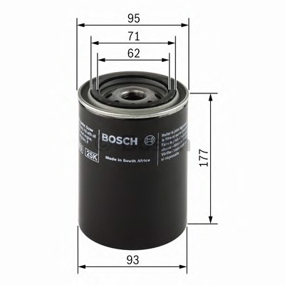 Масляный фильтр BOSCH 0451203220