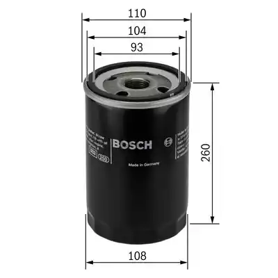 Масляный фильтр BOSCH 0451300003