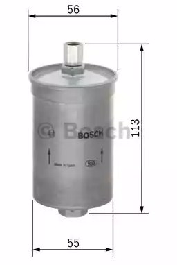 Топливный фильтр BOSCH 0986450124