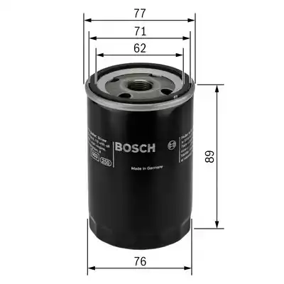 Масляный фильтр BOSCH 0986452044