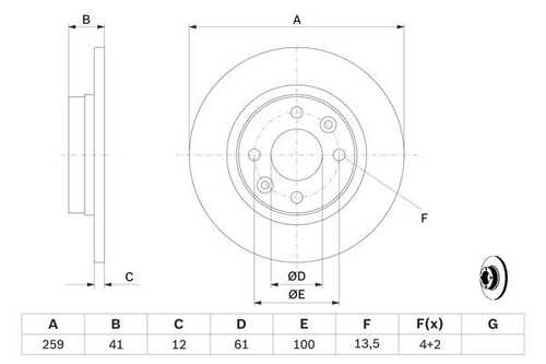 Запчасть BOSCH 0986479B79