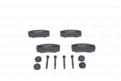 Комплект тормозных колодок дискового тормоза BOSCH 0986494049