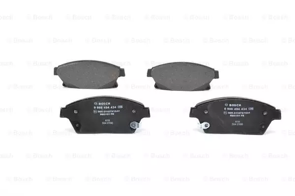 Комплект тормозных колодок дискового тормоза BOSCH 0986494434